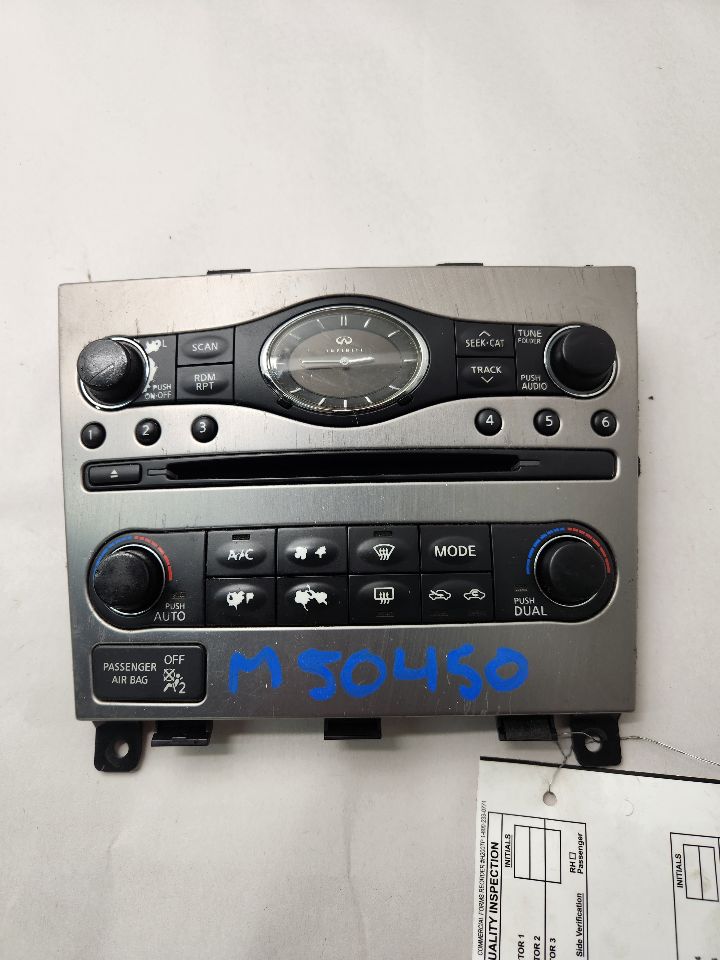 2010 INFINITI G37 TEMP CONTROL - 490944 — photo 1