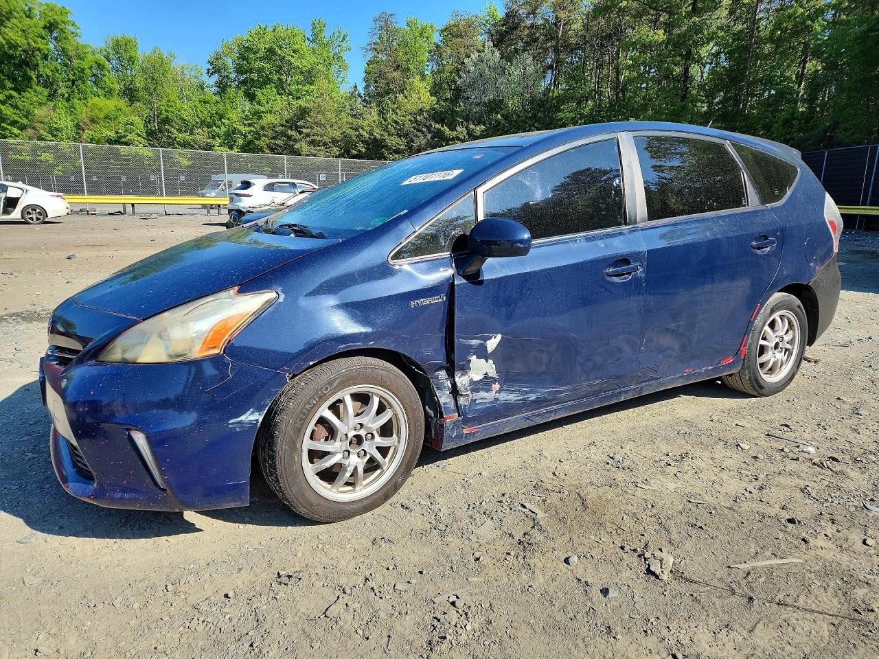 2014 TOYOTA PRIUS LOADED BEAM AXLE - 490984