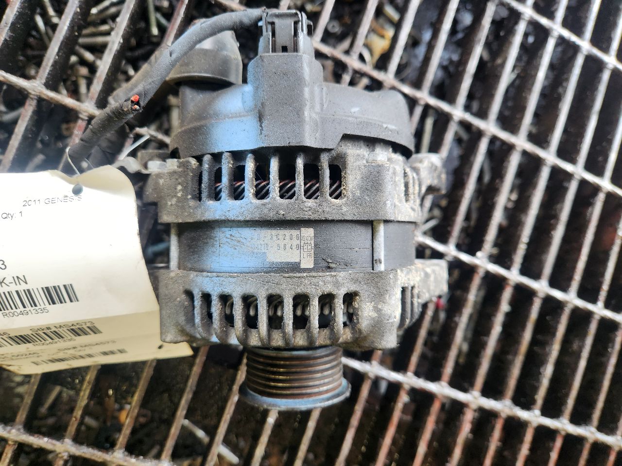 2011 HYUNDAI GENESIS ALTERNATOR - 491335 — photo 1