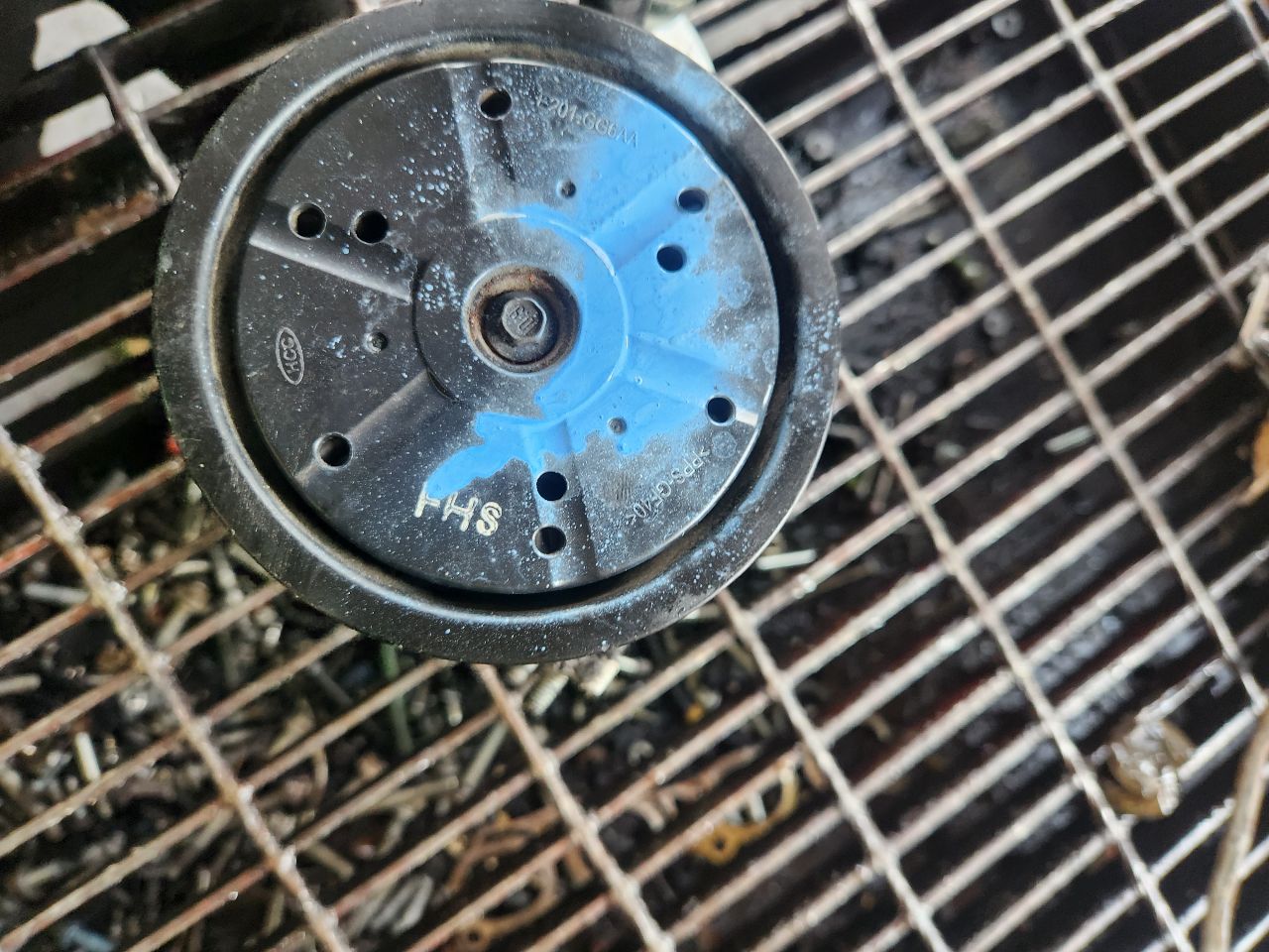 2011 HYUNDAI GENESIS AC COMPRESSOR - 491336 — photo 4