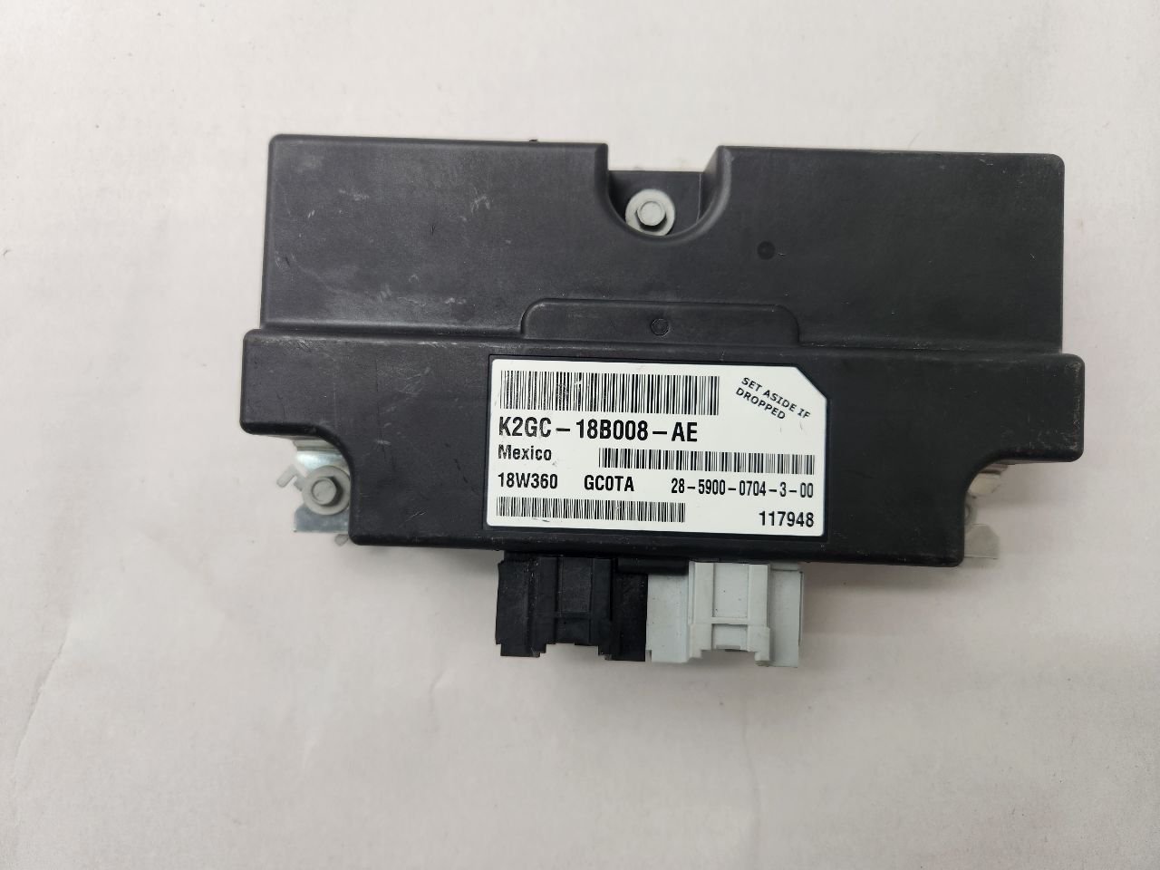 2019 LINCOLN NAUTILUS Chassis Cont Mod - 491479