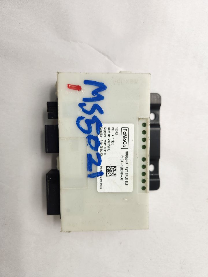 2019 LINCOLN NAUTILUS Chassis Cont Mod - 491480