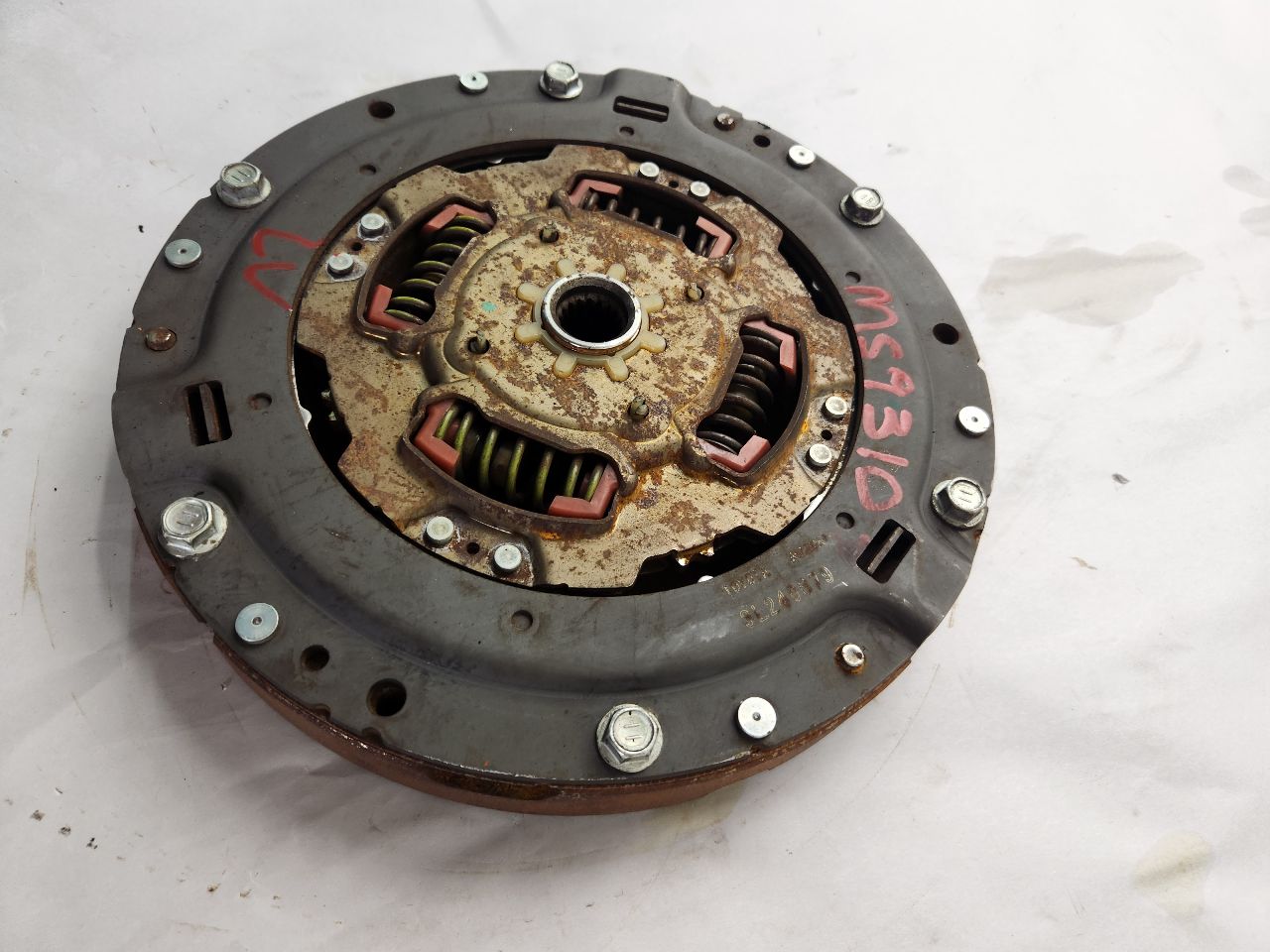 2014 TOYOTA PRIUS CLUTCH DISC - 491562 — photo 2