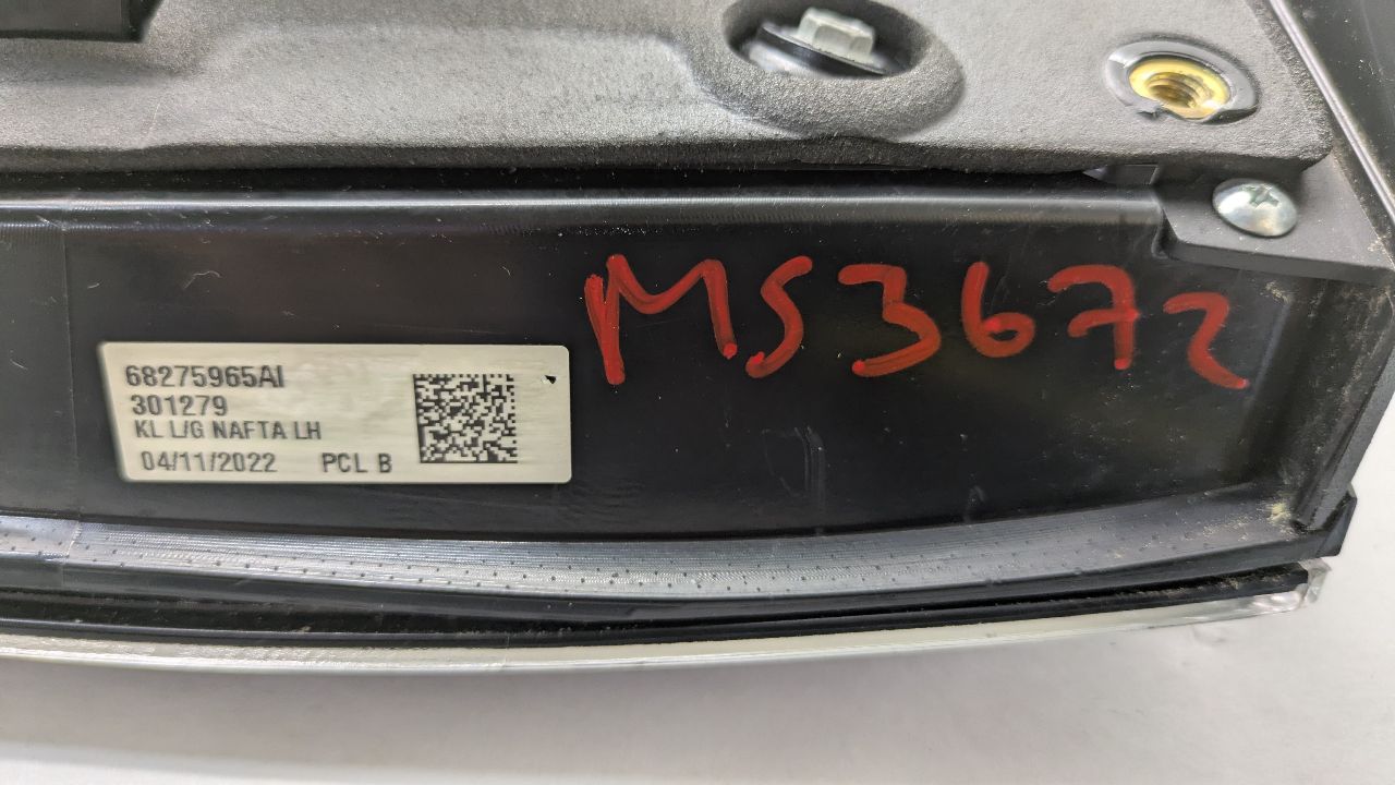 2022 JEEP CHEROKEE Left TAIL LAMP - 491599 — photo 3