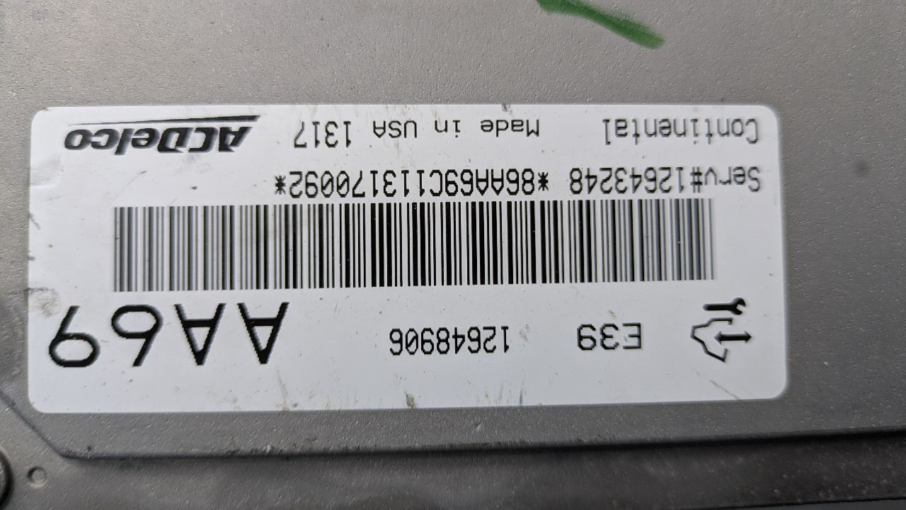 2012 GMC TERRAIN Eng/Motor Cont Mod - 491642 — photo 3