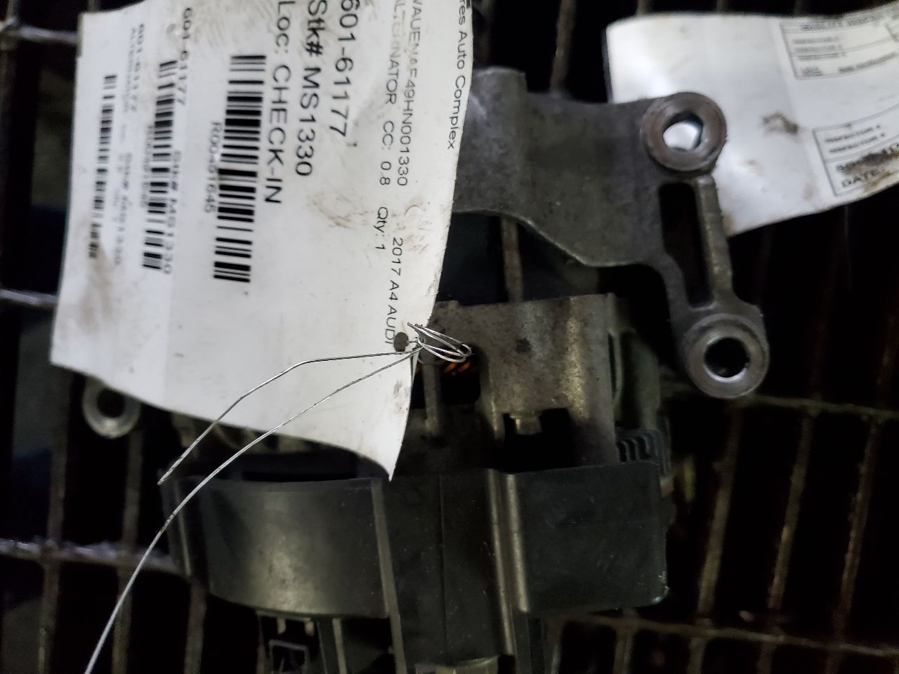 2017 AUDI A4 ALTERNATOR - 491645 — photo 3