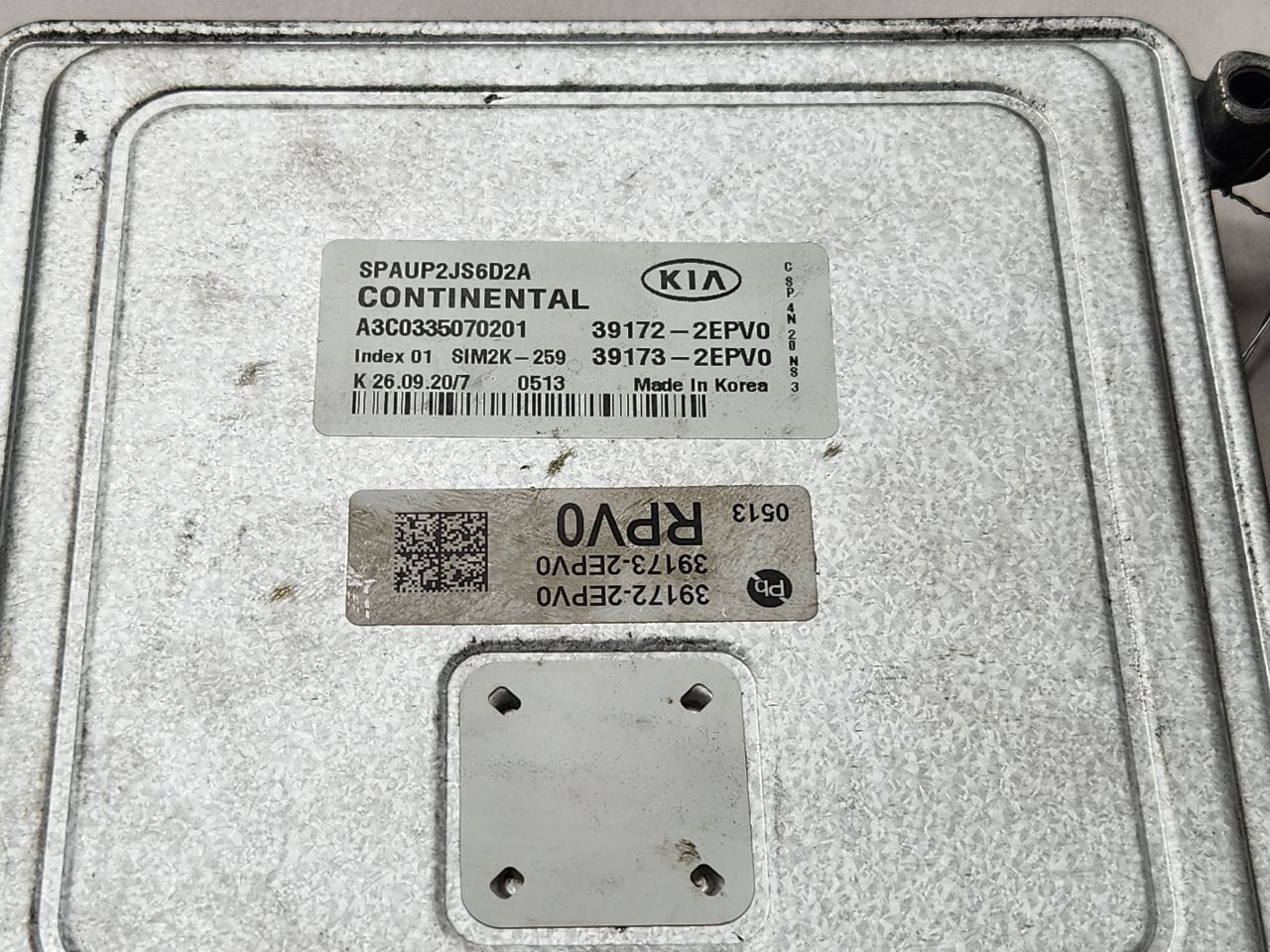 2021 KIA SELTOS Eng/Motor Cont Mod - 491670 — photo 6