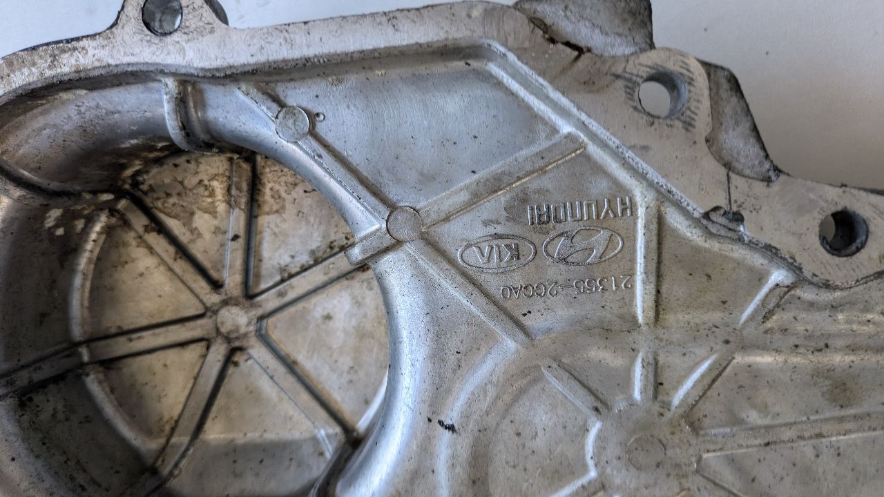2016 KIA OPTIMA TIMING COVER - 491784 — photo 3