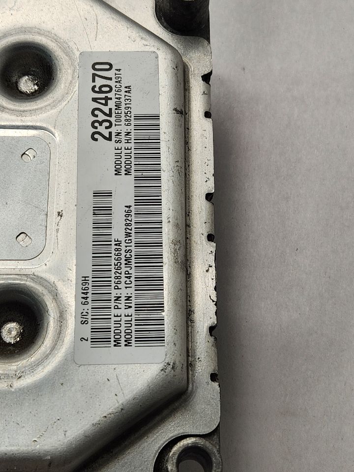 2016 JEEP CHEROKEE Eng/Motor Cont Mod - 491954 — photo 3