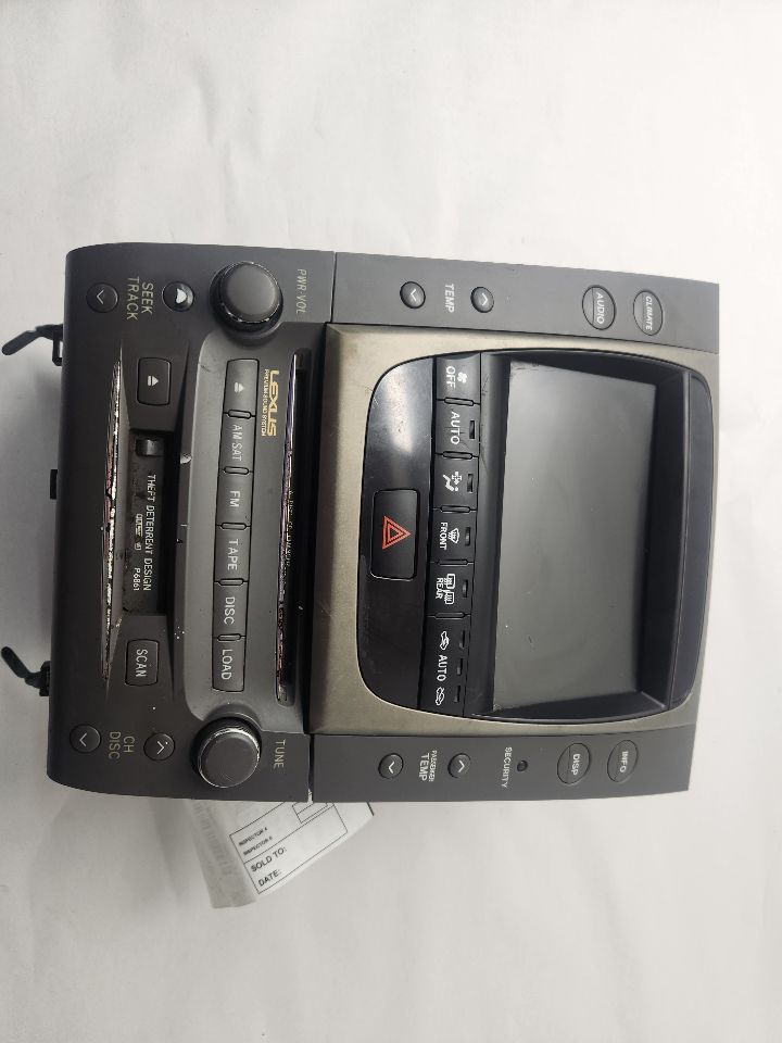 2006 LEXUS GS300 Info-GPS-TV Screen - 492144