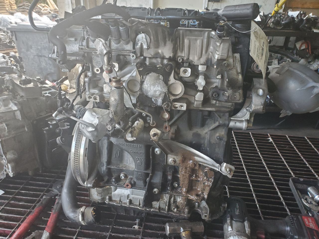 2017 AUDI S3 ENGINE ASSEMBLY - 492375 — photo 1