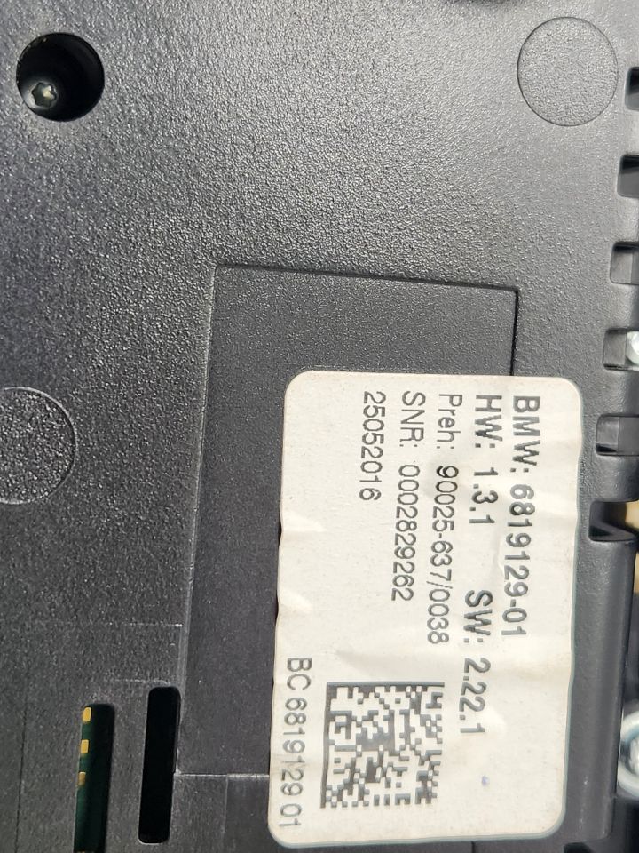 2016 BMW 528i TEMP CONTROL - 492453 — photo 3