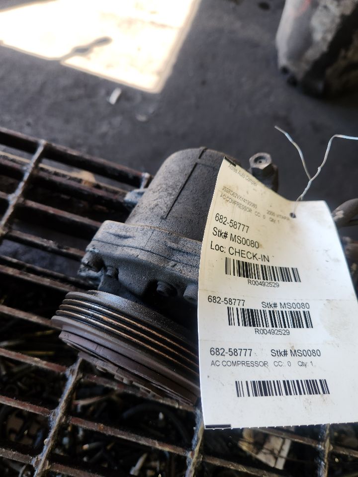2000 SUZUKI VITARA AC COMPRESSOR - 492529
