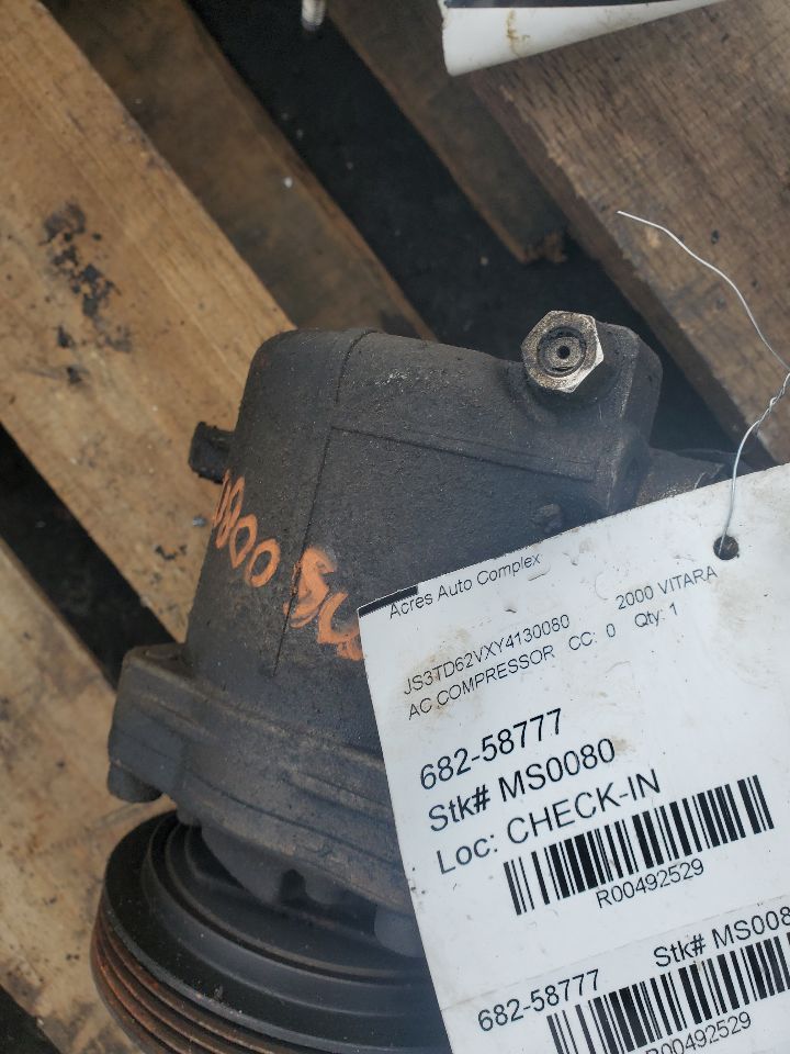 2000 SUZUKI VITARA AC COMPRESSOR - 492529 — photo 7