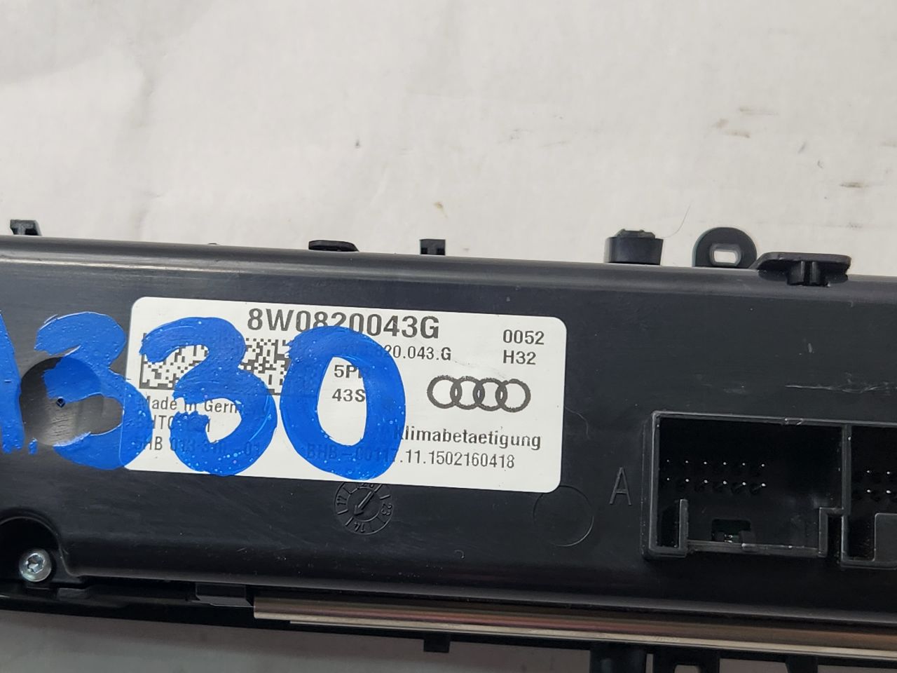 2017 AUDI A4 TEMP CONTROL - 492538 — photo 6