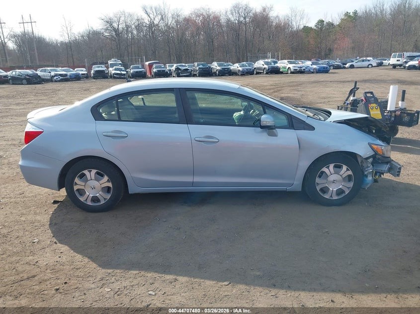 2012 HONDA CIVIC BATTERY - 492915 — photo 2