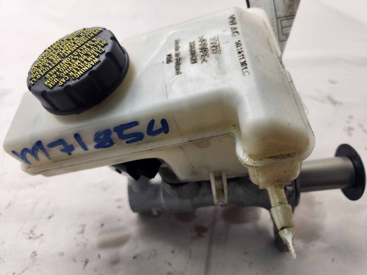2017 AUDI S3 BRAKE MASTER CYL - 492953 — photo 6