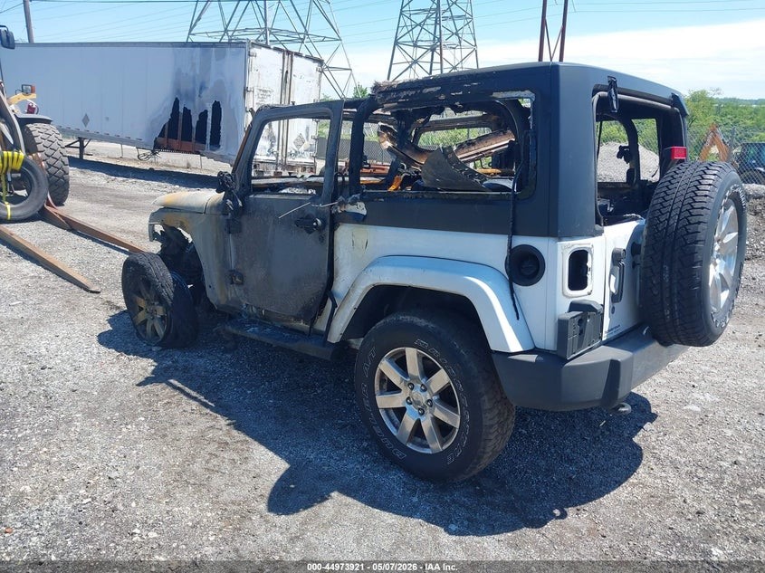 2012 JEEP WRANGLER AXLE ASSEMBLY, RR - 492983 — photo 3