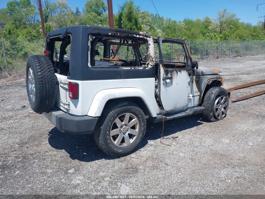 2012 JEEP WRANGLER AXLE ASSEMBLY, RR - 492983 — photo 4
