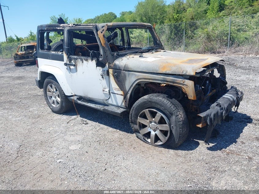 2012 JEEP WRANGLER Axle Assy, Fr (4WD) - 492984