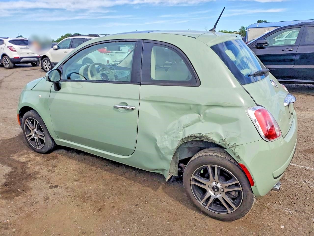 2012 FIAT 500 ENGINE ASSEMBLY - 493408 — photo 2
