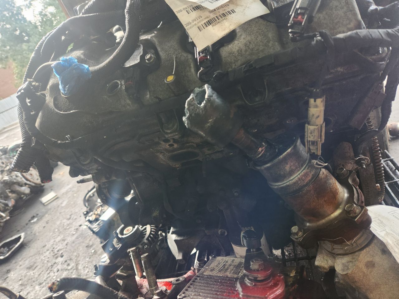 2011 LINCOLN MKZ 6cyl Gasoline 3.5 ENGINE ASSEMBLY - 493442 — photo 2