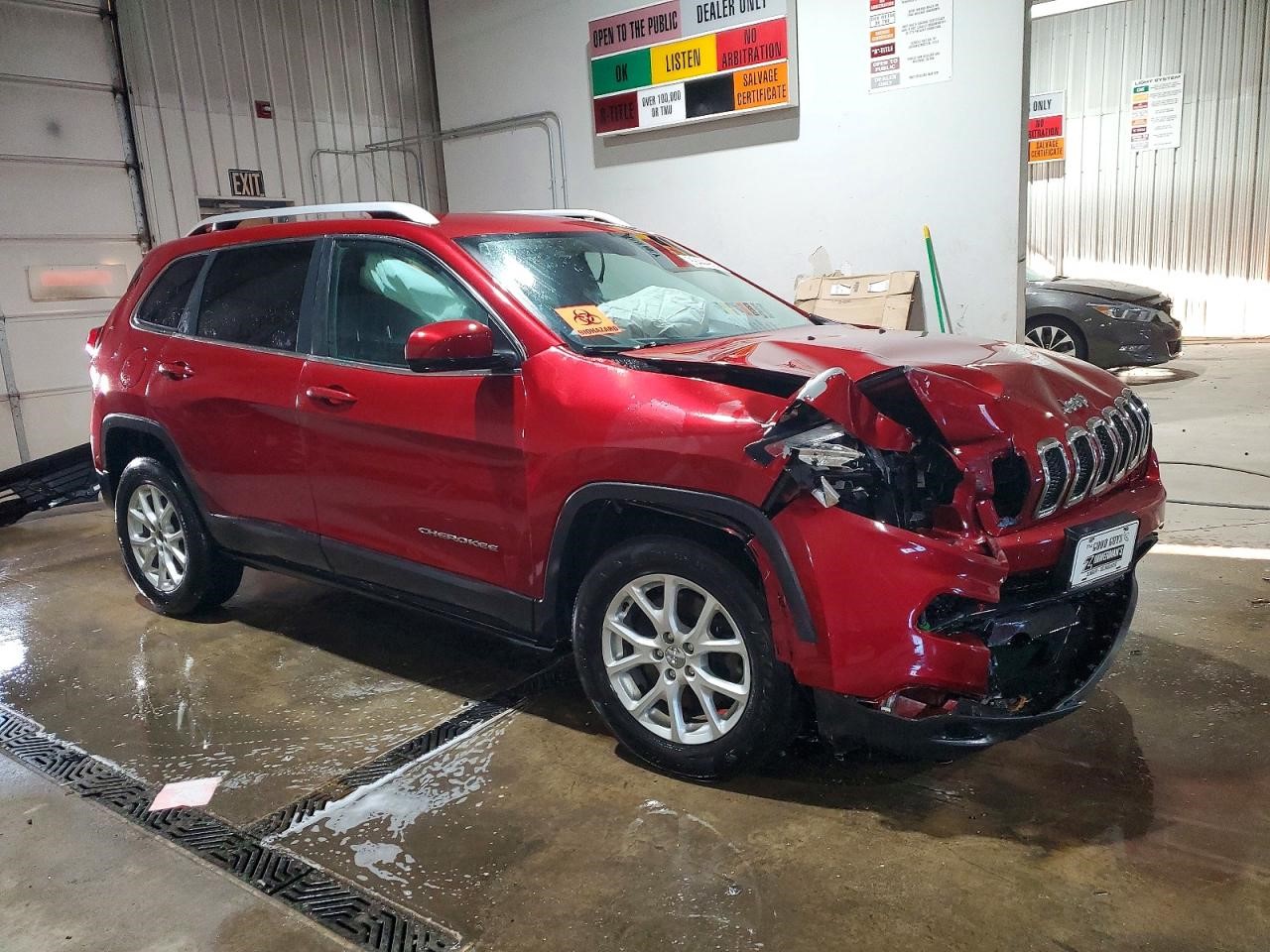 2015 JEEP CHEROKEE 4cyl Gasoline 2.4 PZEV ENGINE ASSEMBLY - 493661 — photo 4