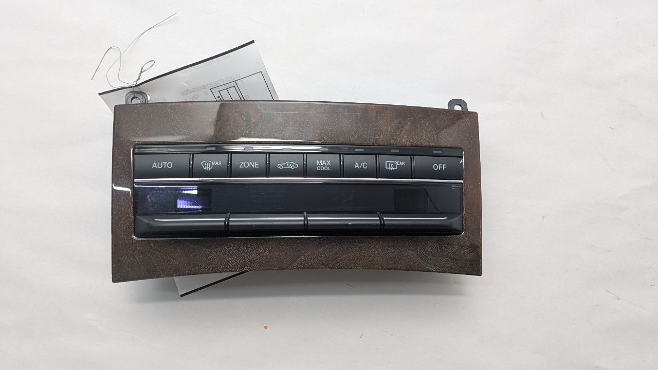 2011 MERCEDES-BENZ E-CLASS TEMP CONTROL - 493833