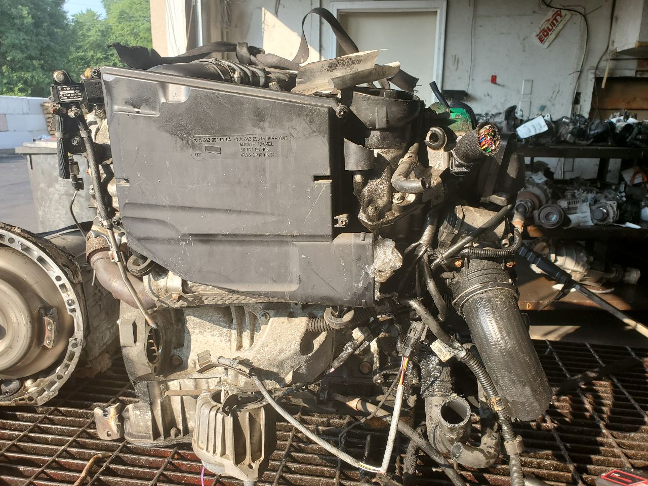 2011 MERCEDES-BENZ E-CLASS ENGINE ASSEMBLY - 493841