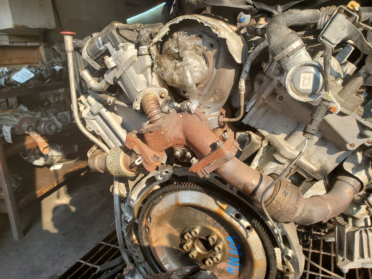 2011 MERCEDES-BENZ E-CLASS ENGINE ASSEMBLY - 493841 — photo 4