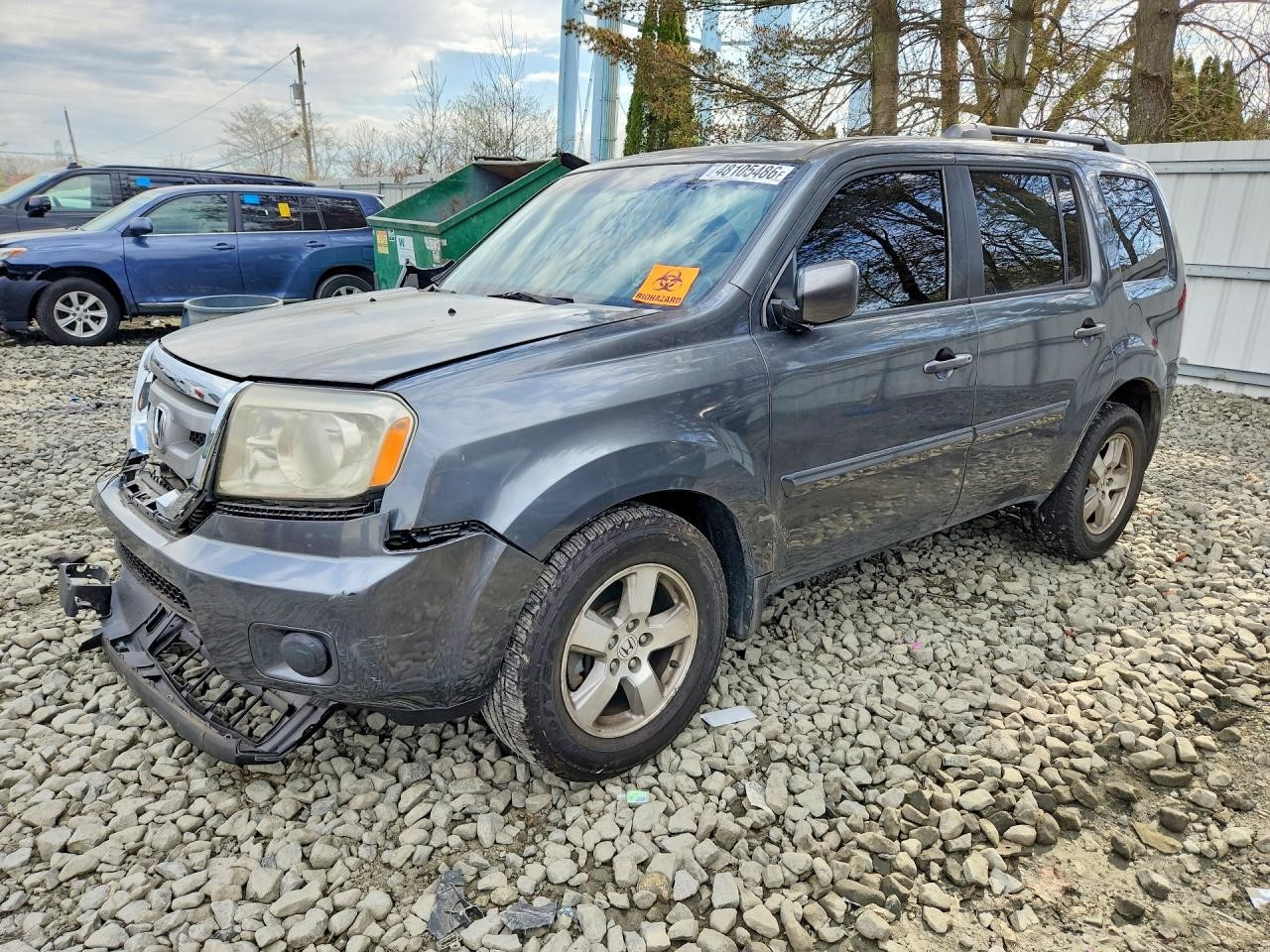 2011 HONDA PILOT BRAKE MASTER CYL - 493928