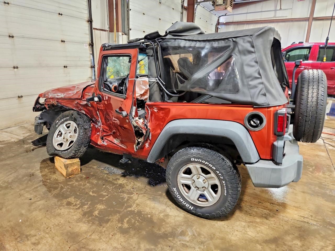 2009 JEEP WRANGLER AXLE ASSEMBLY, RR - 494004 — photo 2