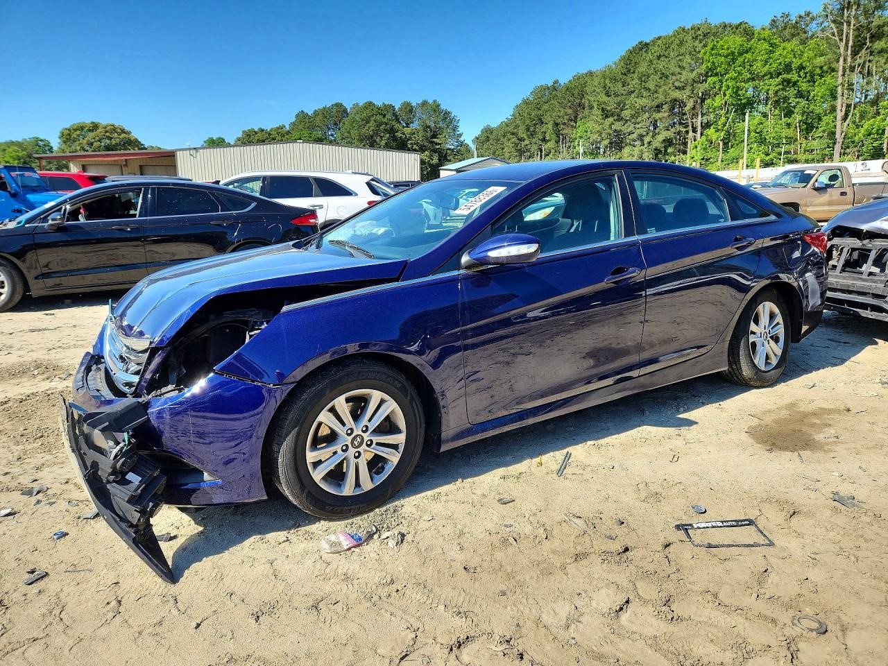 2014 HYUNDAI SONATA ENGINE ASSEMBLY - 494571