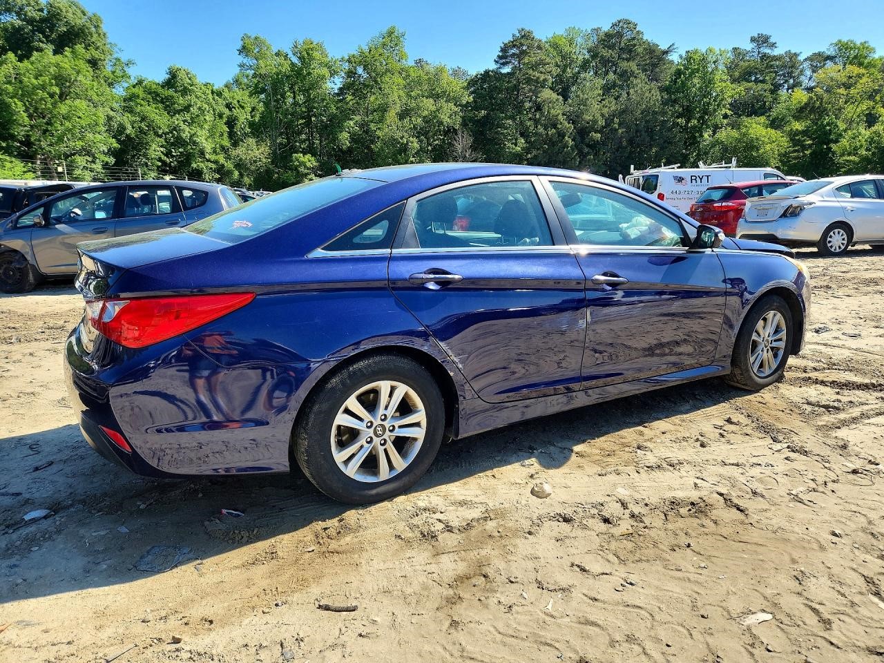 2014 HYUNDAI SONATA ENGINE ASSEMBLY - 494571 — photo 3