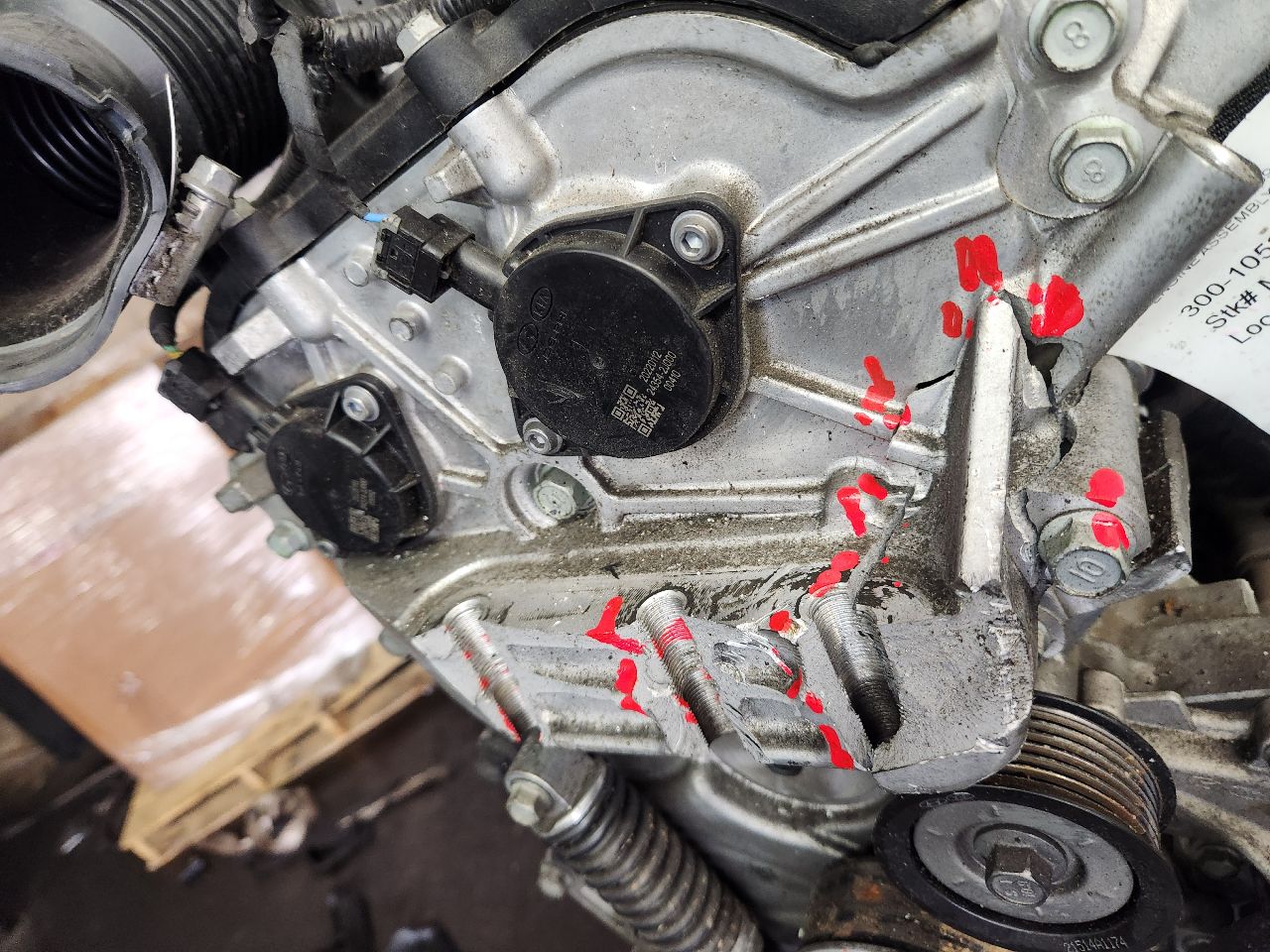 2022 HYUNDAI SONATA ENGINE ASSEMBLY - 495860 — photo 4