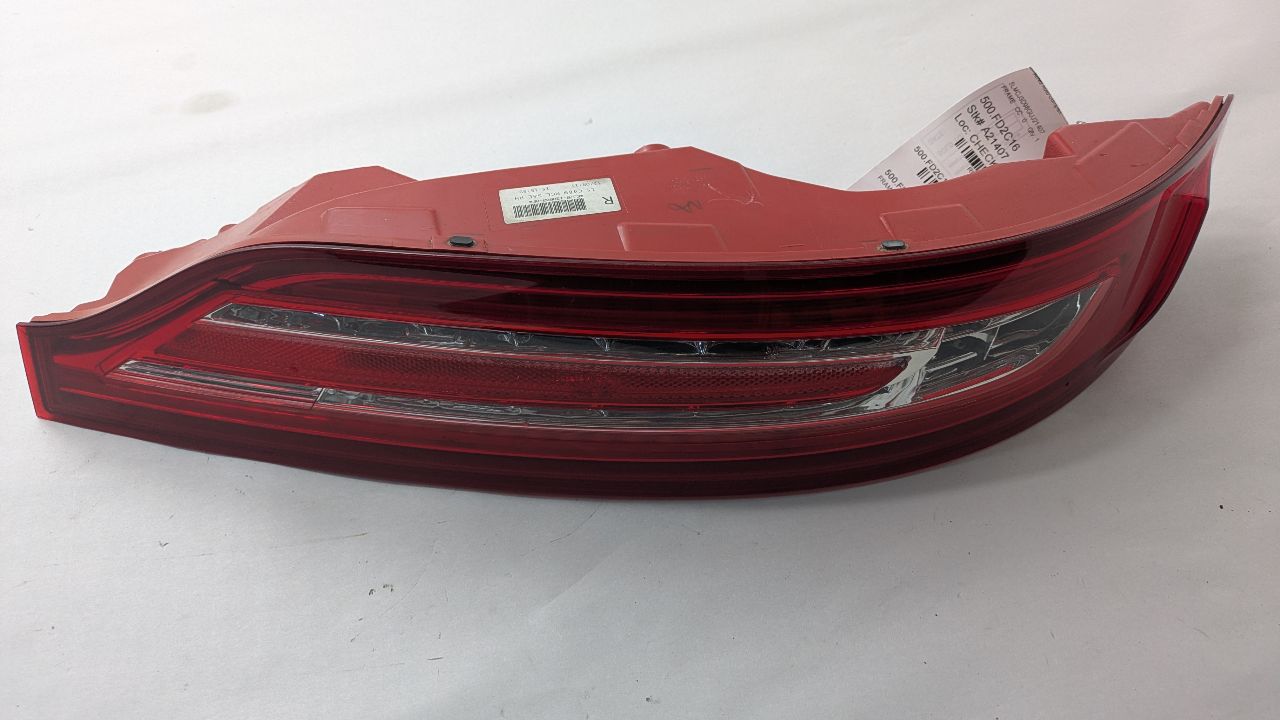 2016 LINCOLN MKC 4cyl Gasoline Turbo 2.0 Right TAIL LAMP - 495940