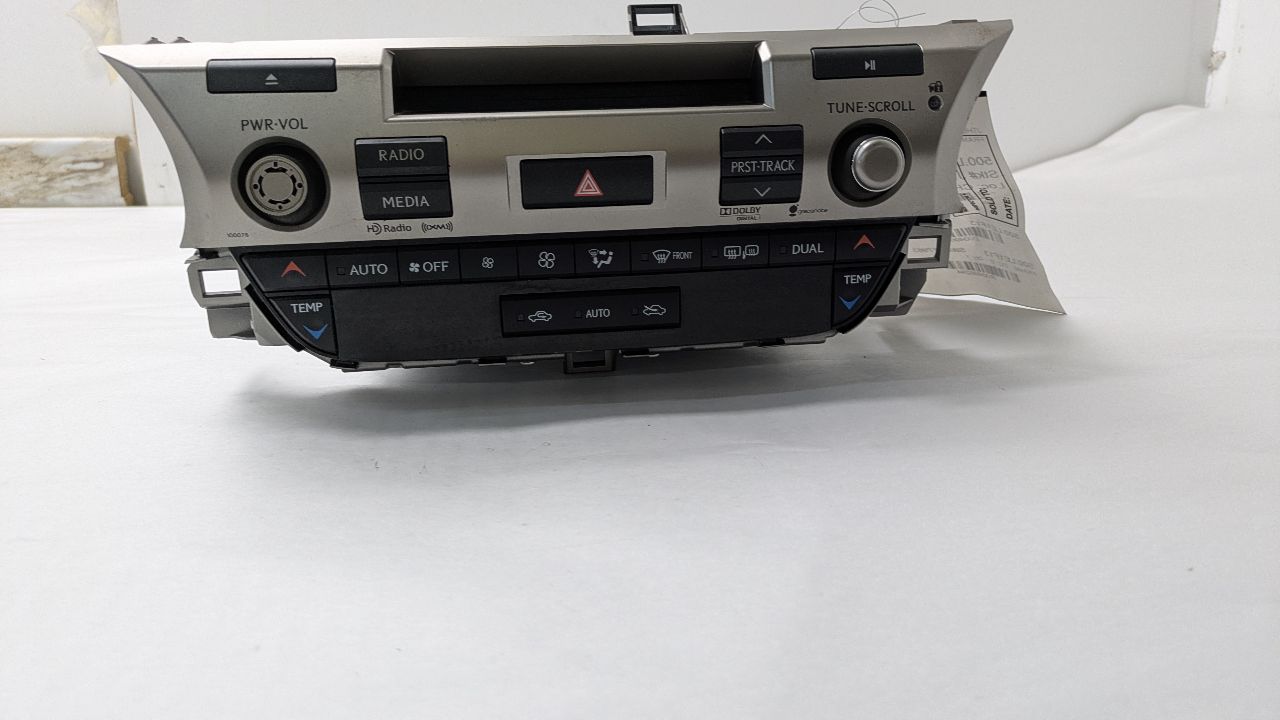 2013 LEXUS ES350 6cyl Gasoline 3.5 Radio Audio - 496294