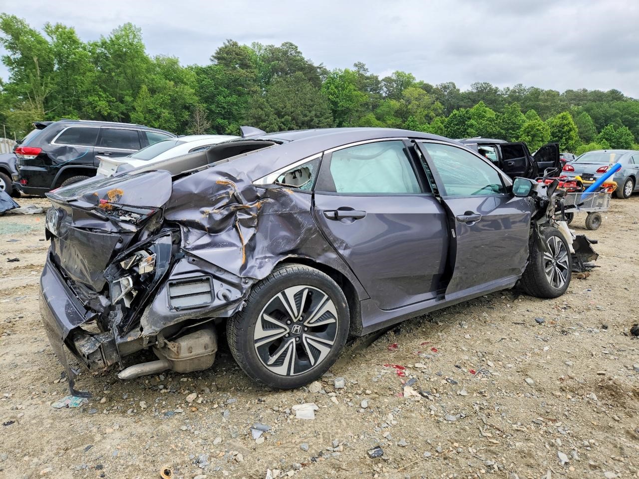 2016 HONDA CIVIC Left Dr Assm, Rear Side - 496570 — photo 3