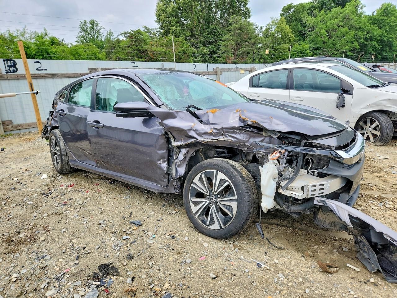 2016 HONDA CIVIC Left Dr Assm, Rear Side - 496570 — photo 4