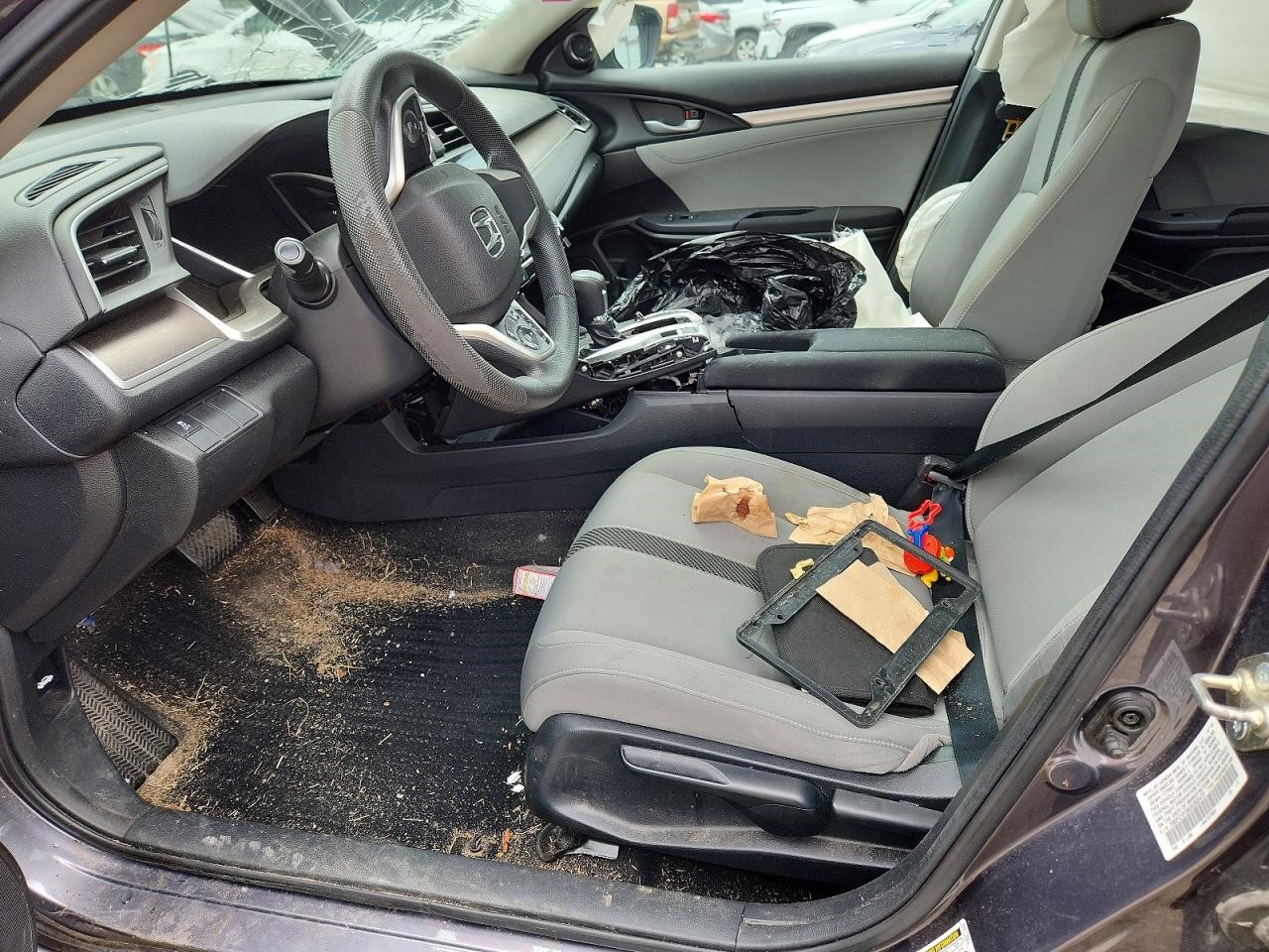 2016 HONDA CIVIC Left DOOR ASSEMBLY, FR - 496571 — photo 7