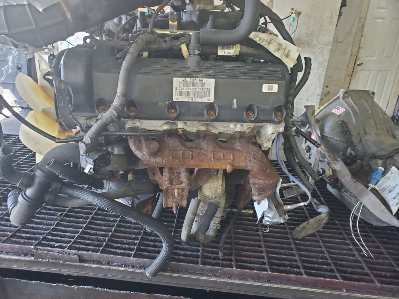 2011 FORD E250 VAN ENGINE ASSEMBLY - 496589