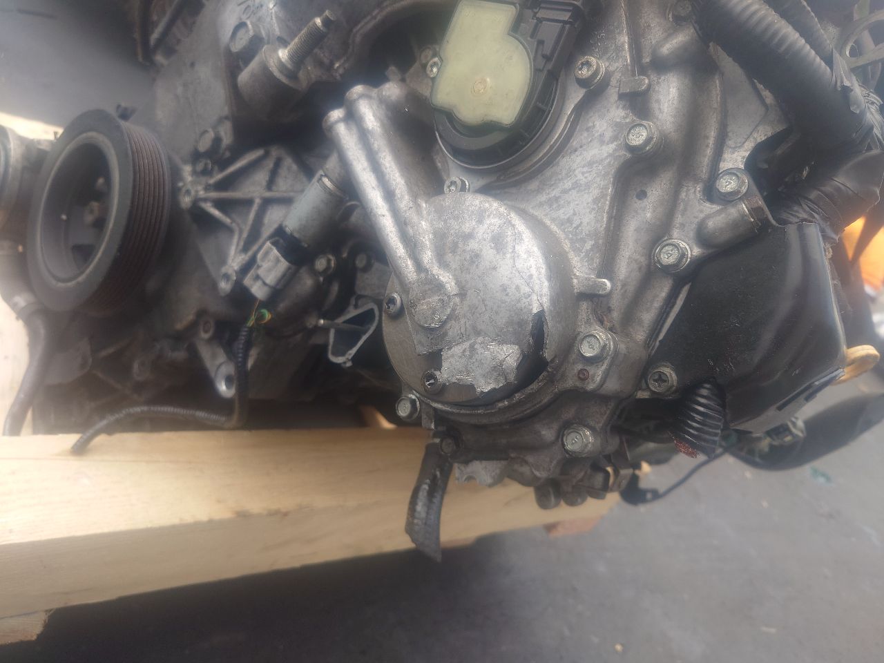 2018 NISSAN PATHFINDER 3.5L 6cyl Gasoline VVT ENGINE ASSEMBLY - 496914