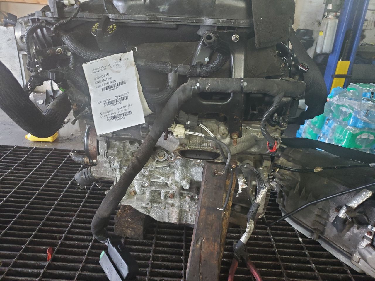 2014 JEEP WRANGLER ENGINE ASSEMBLY - 497655