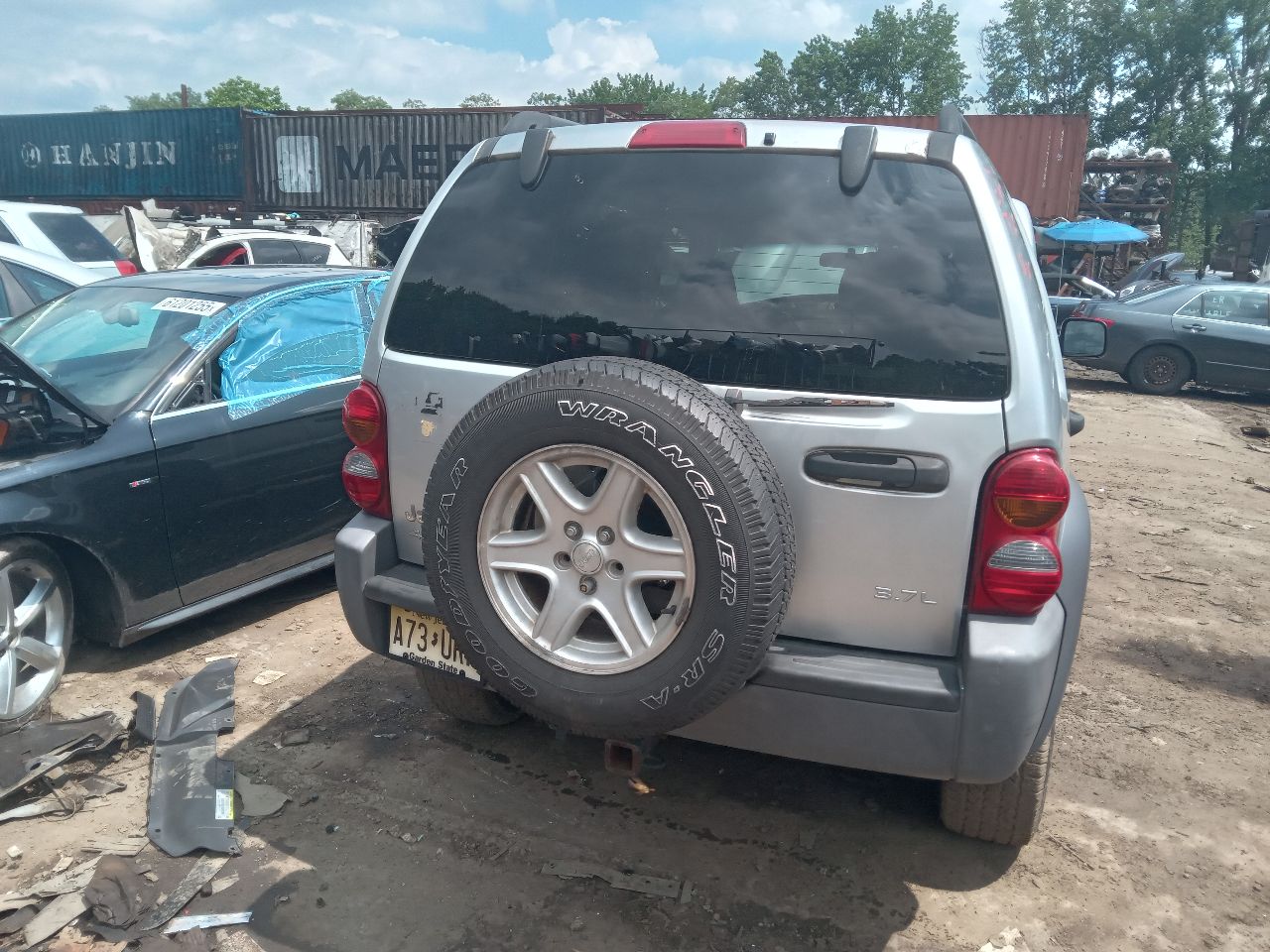 2003 JEEP LIBERTY 6cyl Gasoline 3.7 Transmiss,Transaxle - 497825