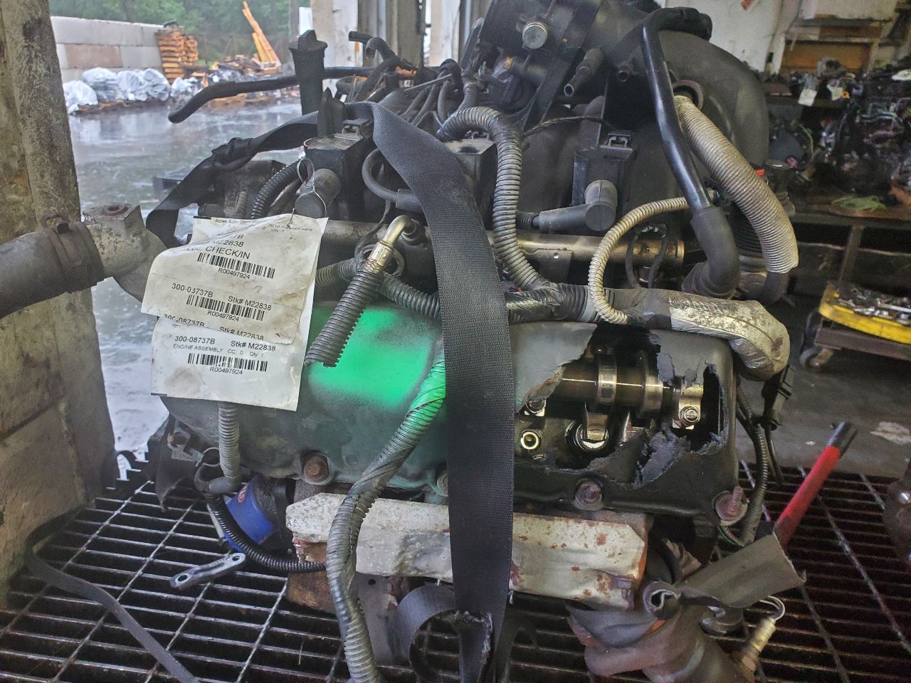 2010 JEEP GRAND CHEROKEE ENGINE ASSEMBLY - 497924