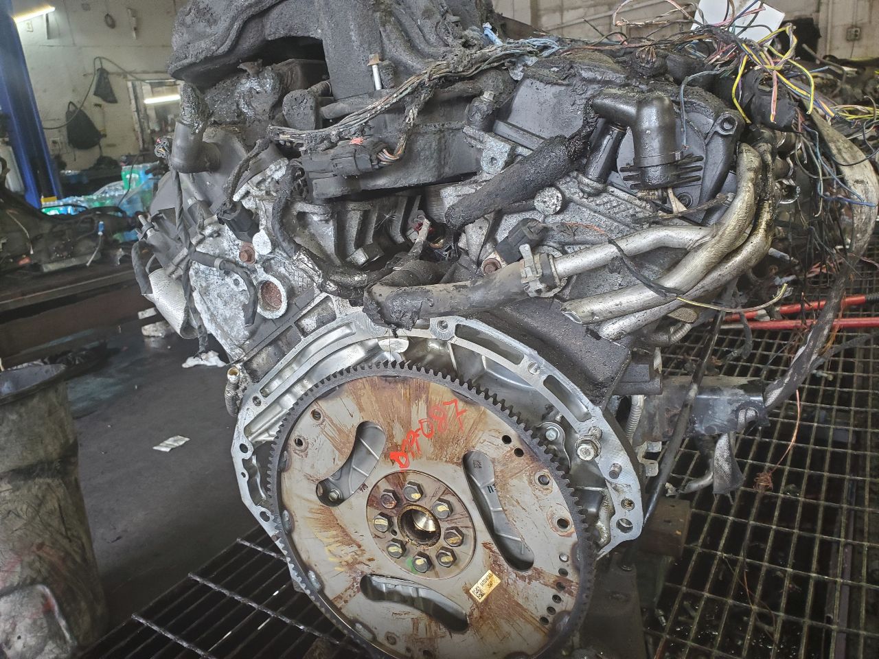 2018 DODGE 1500 PICKUP 3.6L 6cyl VVT ENGINE ASSEMBLY - 498260 — photo 4
