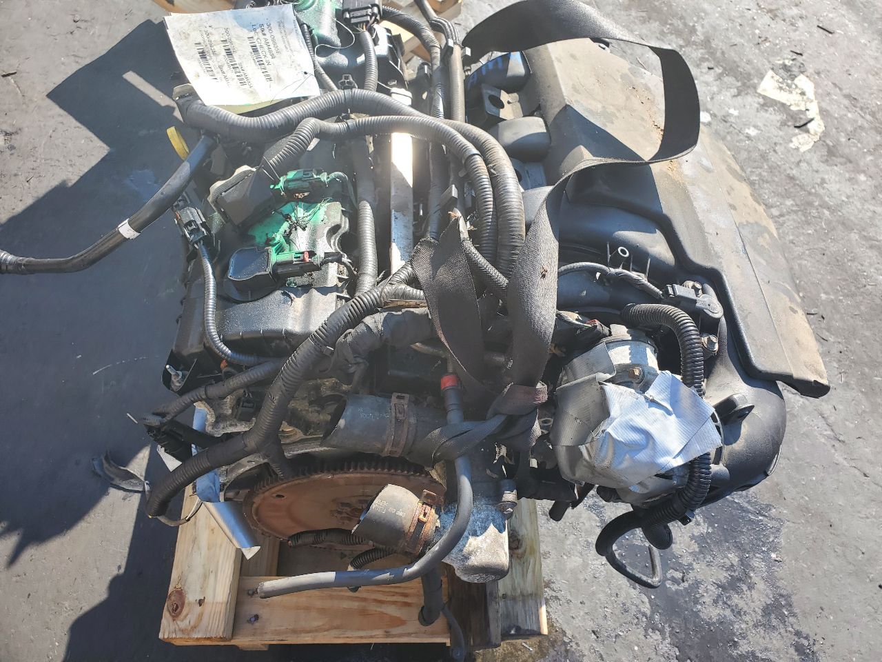 2011 FORD EDGE ENGINE ASSEMBLY - 498471 — photo 2