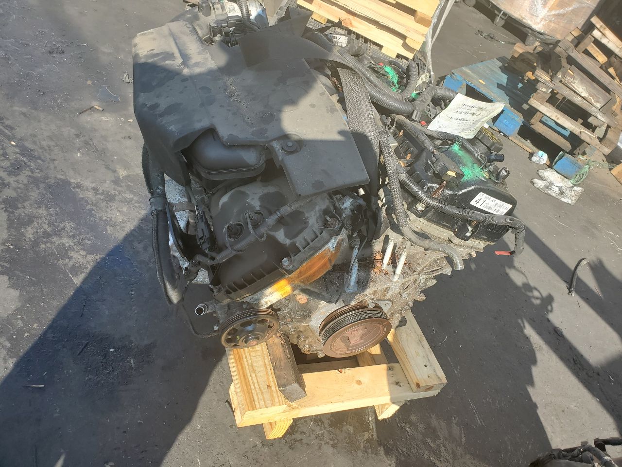 2011 FORD EDGE ENGINE ASSEMBLY - 498471 — photo 5