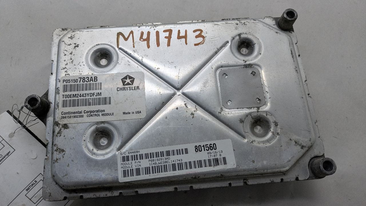 2014 JEEP WRANGLER Eng/Motor Cont Mod - 498589 — photo 3