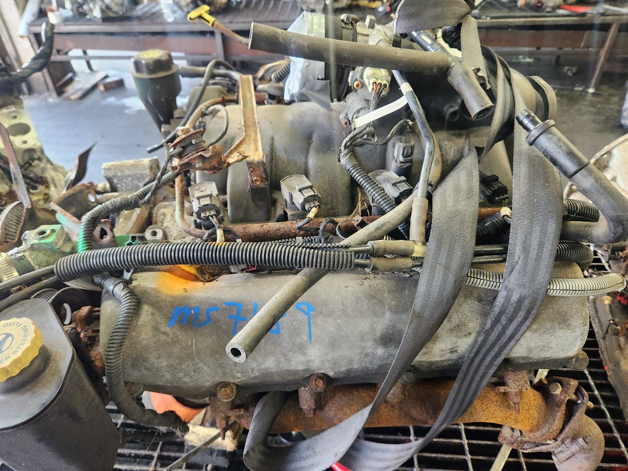 2002 DODGE 1500 PICKUP ENGINE ASSEMBLY - 498883 — photo 7
